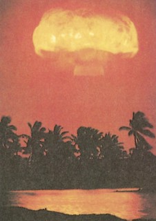 Nuclear explosion.
