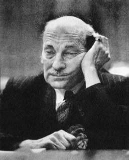 Clement Attlee, homme politique britannique