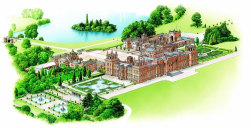 Architecture anglaise / Blenheim Palace