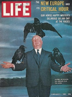 Life Magazine, avec Hitchcock en couverture.