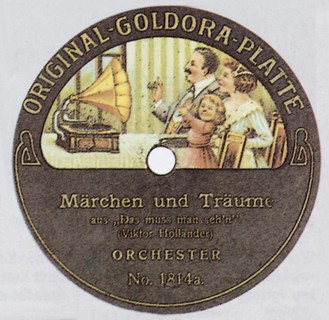 Disk jacket from 1912