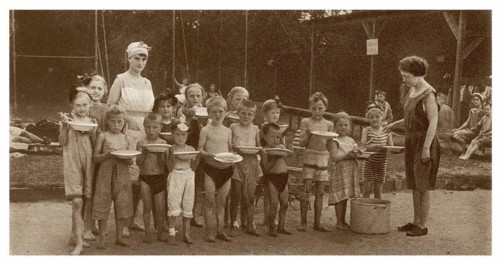 Civilians were starving during the war