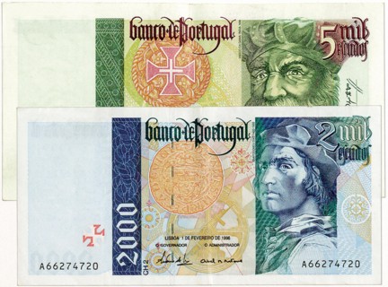 Billets de banque portugais