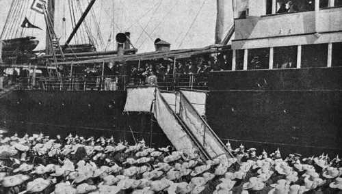 Emperor Wilhelm II in Bremerhaven