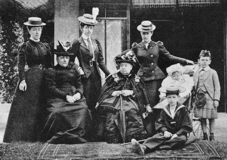 La reine Victoria en famille