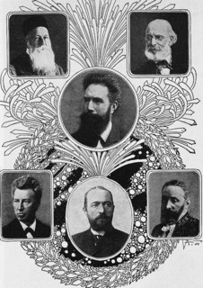 The first Nobel prize laureates in 1901