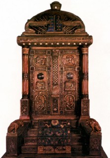 Art israélien, reliquaire de la Torah
