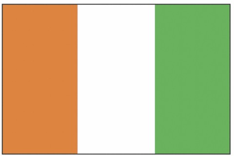 Drapeau de la Côte d' Ivoire