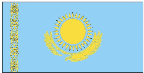 Drapeau du Kazakhstan