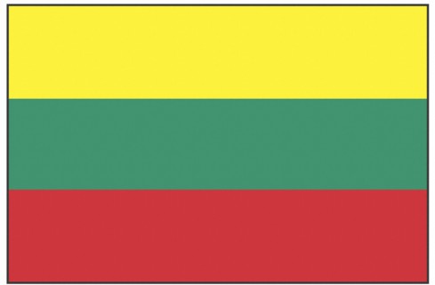 Drapeau de la Lituanie