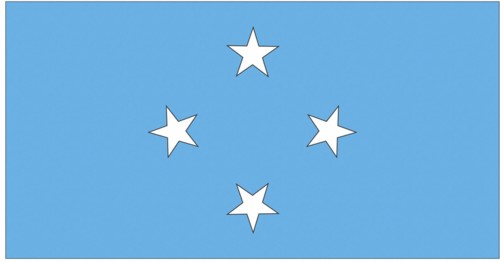 Drapeau de la Micronésie