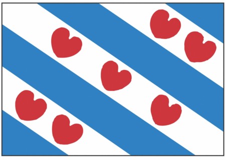 Drapeau de la province de Friesland