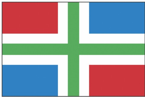 Flag of the Groningen province