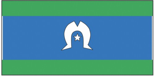 Flag of the Torres Strait Islands