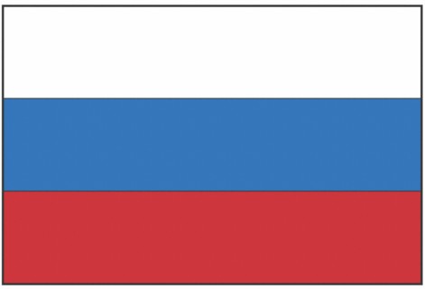 Drapeau de la Russie