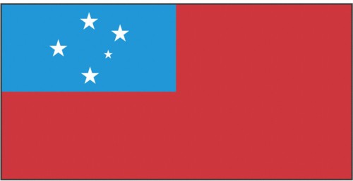 Flag of the Samoa Islands