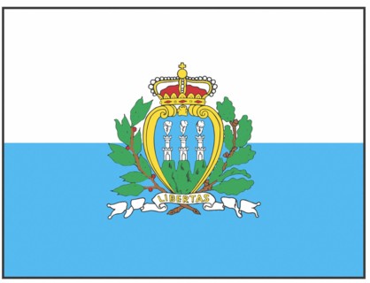 Drapeau de la république de San Marin