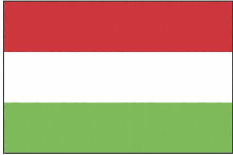 Drapeau de la Hongrie