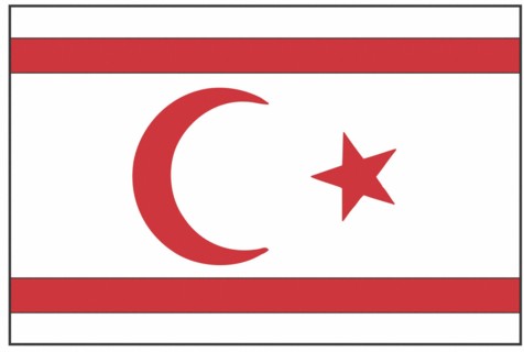 Drapeau de Chypre du Nord