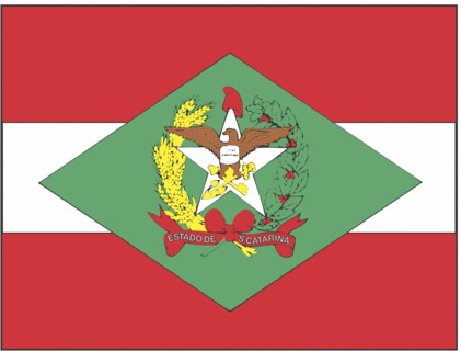 Drapeau de l'Etat de Santa Catarina