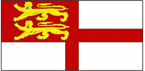 Drapeau de l'île de Sark
