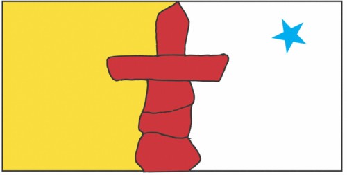 Flag of the province of Nunavut