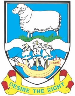 Falkland islands coat of arms