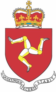 Coat of arms of Man (formerly: Isle of Man)