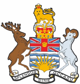 Armoiries de la Colombie britannique