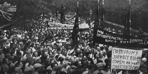 Manifestation anti-chinoises à Moscou