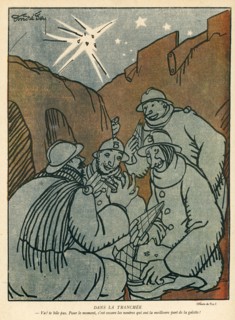 Drawing on published in La Baïonnette in 1916