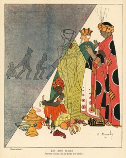 Drawing on published in La Baïonnette in 1916