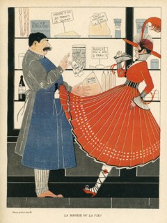 Dessin humoristique paru dans La Baïonnette n°31 du 3 février 1916