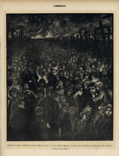 Dessin paru dans La Baïonnette n°32 du 10 février 1916
