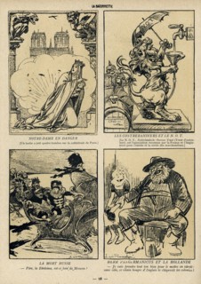 Dessin paru dans La Baïonnette n°32 du 10 février 1916