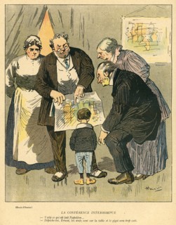Dessin humoristique paru dans La Baïonnette n°33 du 17 février 1916