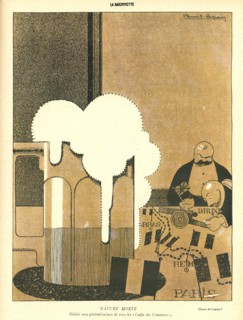 Drawing on published in La Baïonnette in 1916