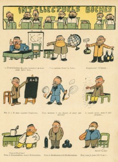 Drawing on published in La Baïonnette in 1916