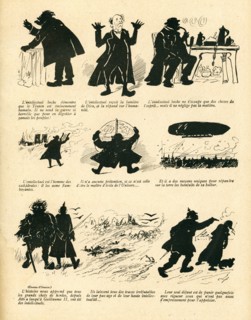 Drawing on published in La Baïonnette in 1916