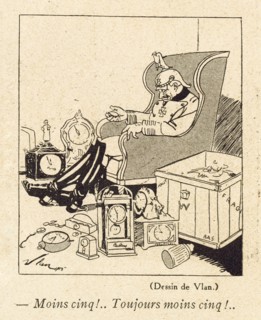Drawing on published in La Baïonnette in 1916