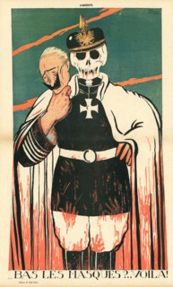 Drawing on published in La Baïonnette in 1916