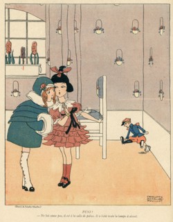 Drawing on published in La Baïonnette in 1916