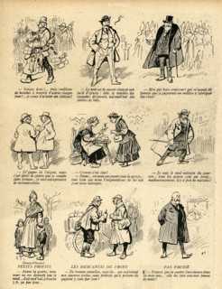 Drawing on published in La Baïonnette in 1916