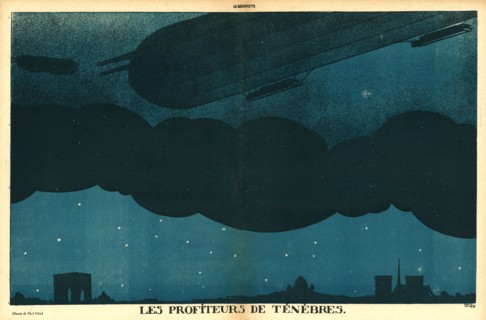 Drawing on published in La Baïonnette in 1916