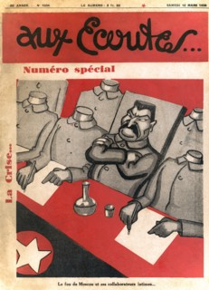 Caricature de Staline et ses collaborateurs