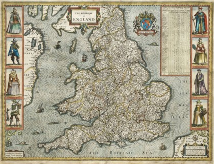Map of England and Wales