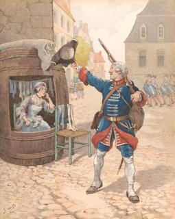 Fanfan la Tulipe, règne de Louis XV