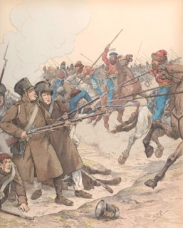 The 'Marie-Louise' conscripts, February 1814