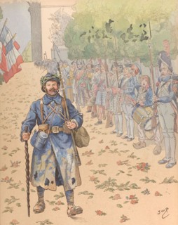 Le triomphe du Poilu, 1918