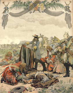 Mort du maréchal Turenne à Salzbach, 1675